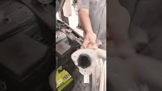 Intercooler pipe clean please subscribe [upl. by Brinn]