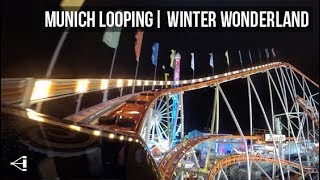 MUNICH LOOPING mountedcamera POV  Hyde Park Winter Wonderland 2017 [upl. by Intisar161]