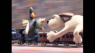 Wallace amp Gromit Train Chase Full HD [upl. by Meeks]