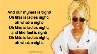 Lil Kim  Not Tonight Remix feat Angie Martinez Left Eye Da Brat amp Missy Elliott Lyrics [upl. by Naivat]