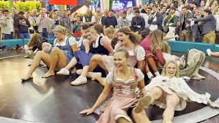 Girls vs Teufelsrad  Oktoberfest 2024’s Wildest Challenge [upl. by Justen]