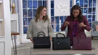 RADLEY London Book Street Small Leather Flapover Multiway on QVC [upl. by Rex616]