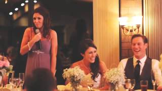 Funny Maid of Honor Speech [upl. by Kucik349]