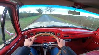 1965 Ford F100 302 V8 Pickup  POV Test Drive  Huge Upgrades [upl. by Brear]