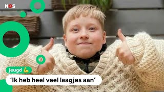 Kinderen vieren Warmetruiendag [upl. by Ahsyia]