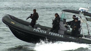 Policia Federal  Nepom  Fronteiras  Police Brazil  HD [upl. by Eelrihs214]