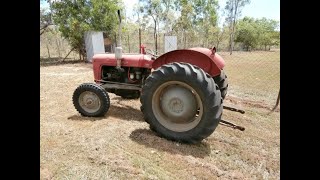 MASSEY FERGUSON 35 PTO Seal and Bearing  PART ONE [upl. by Chemush527]