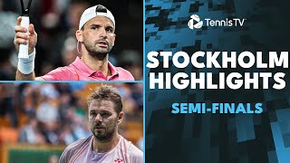 Wawrinka Takes On Paul Dimitrov Battles Griekspoor  Stockholm 2024 SemiFinals Highlights [upl. by Salvadore509]