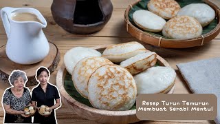 Resep Turun Temurun Membuat Serabi Mentul [upl. by Tobi]