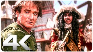 PETER PAN Vs HOOK Best Fight Scenes 4K ᴴᴰ [upl. by Lien147]