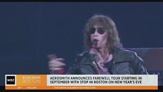 Aerosmith announce farewell tour [upl. by Heng]