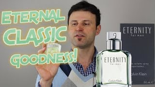 ETERNITY MEN by Calvin Klein COLOGNEFRAGRANCE REVIEW [upl. by Inglis910]