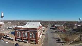 Hobart Oklahoma from Above [upl. by Llamaj]