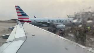 American Airlines Airbus A319100 Takeoff from Nashville BNA [upl. by Egrog]