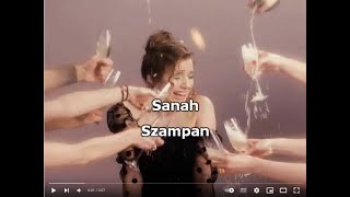 Sanah  Szampan  karaoke [upl. by Imoyik]