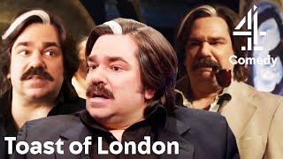 The Very Best of Matt Berry as Steven Toast  Toast of London [upl. by Aletsirc]