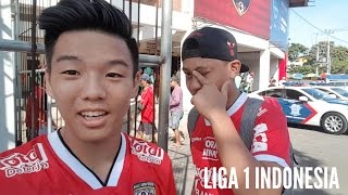 BALI UNITED vs PERSIPURA JAYAPURA  Liga 1 VLOG 2017 [upl. by Yvonne]