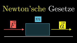 Fma  Newton’sche Gesetze Beispiele Erklärung Rechnungen [upl. by Rammus]