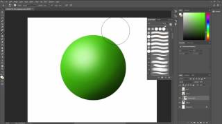 Simple Photoshop Shading Airbrush Technique TUTORIAL [upl. by Lletnwahs]