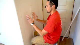 Pro Wainscot Install  Finding Panel Dimensions [upl. by Lugo]