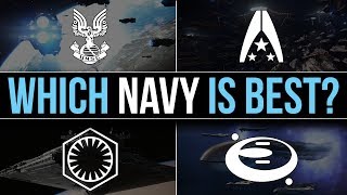 Which SCIFI Faction has the BEST NAVY  UNSC Covenant First Order Systems Alliance [upl. by Hallee]