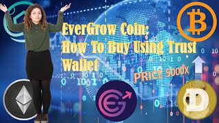 How To Buy EverGrow Coin Using Trust Wallet [upl. by Kallista]