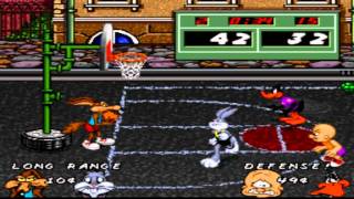 SNES  Looney Toons Basketball  Hard [upl. by Ettedranreb]