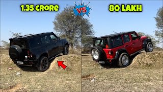 Jeep Rubicon vs Defender 110  Most demanded offroad comparison [upl. by Arvin]