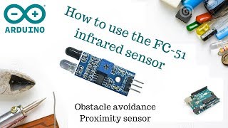 How to use the FC51 Infrared obstacle avoidance proximity sensor  Arduino [upl. by Graf111]