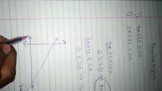 How to determine Feasible Region while solving LPP sums by graphical method [upl. by Ibbed]