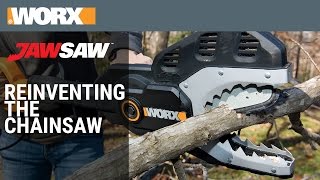 Reinventing the Chainsaw  WORX JawSaw [upl. by Rosanne]