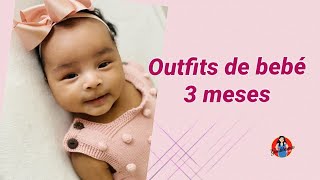 outfits para bebe de 3 meses [upl. by Romelda]