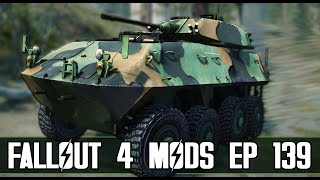 Driveable APC  Fallout 4 Mods 139 [upl. by Nadiya]