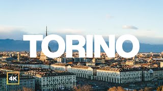 Torino  Italy🇮🇹 4K walking tour [upl. by Anawek]