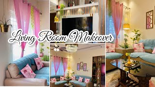 Living Room Makeover  New Living Room aesthetic decoration DIY Living Room decoration ideas [upl. by Kneeland]