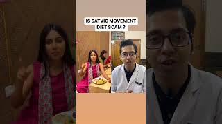 Satvic Movement Diet Review  DtBhawesh  diettubeindia dietitian satvicmovement shorts [upl. by Naghem812]