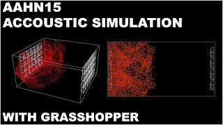 Simulating Accoustics with Rhino and Grasshopper AAHN15 20213 [upl. by Ilam]