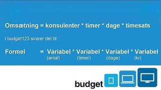 Formler Beregning af Omsætning amp Løn [upl. by Arihday]