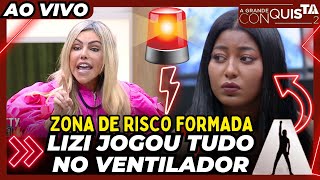 🚨 LIZI EXPÕE TODO JOGO DE EDLAINE E AMBAS FORAM PRA ZONA DE RISCO COM O GUIPA  agrandeconquista [upl. by Hare]