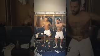 neymar Jr Dance 😆 on  parado no bailão  song [upl. by Arehahs]