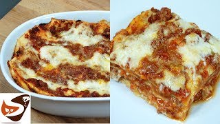 Lasagne al forno alla bolognese  Pasta al forno buonissima  Primi piatti [upl. by Serica]