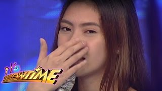 Its Showtime Pastillas Girl became emotional [upl. by Ethbun]