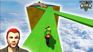 Most Ultimate Fastest Bike Parkour Race  🤯 Only 1577 people can complete this race  GTA Online [upl. by Thay]