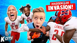 Madden NFL 20 INVASION with WWE amp XFL KCITY GAMING [upl. by Moretta]