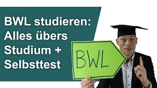 BWL studieren Alles übers BWLStudium  Selbsttest Tipps Erfahrungen Doku  M Wehrle [upl. by Beverly]