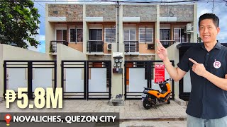 Inside an AFFORDABLE 2BR Town House For Sale in Quezon City  House Tour [upl. by Yewed92]