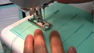 Janome G Series 4Step Buttonhole [upl. by Nagem]