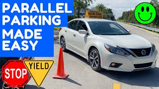 HOW TO PARALLEL PARK FOR BEGINNERS PARALLEL PARKING [upl. by Mont]