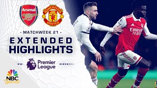 Arsenal v Manchester United  PREMIER LEAGUE HIGHLIGHTS  1222023  NBC Sports [upl. by Alten14]