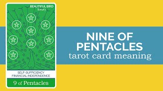 The Nine of Pentacles Tarot Card [upl. by Erdrich]